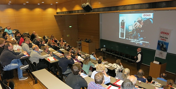 Tauchmedizin-Workshop von ÖGTH, GTÜM und DAN Europe am 21.2.2015 in Innsbruck