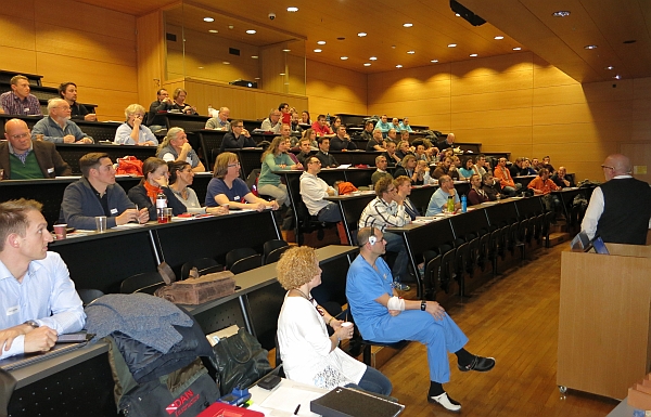 80 Teilnehmer am Tauchmedizin-Workshop von ÖGTH, GTÜM und DAN Europe am 21.2.2015